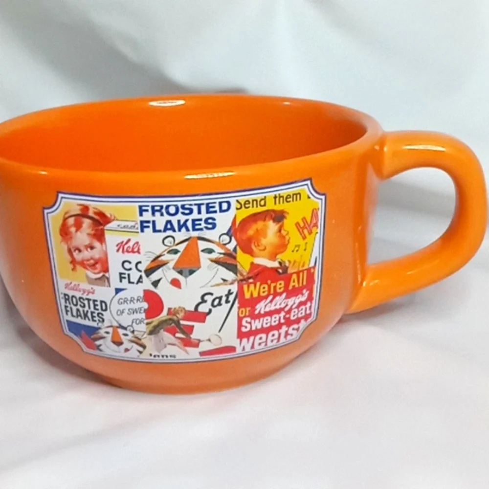 Kellogg's handled cereal bowl Cup